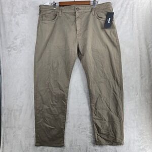 Mavi Zach Straight Leg Twill Pants Mens 40x30 Khaki‎ Casual Trousers NEW